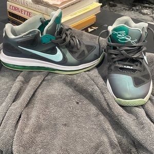 Lebron James 9s Nikes. Used but in good condition. Originally $250